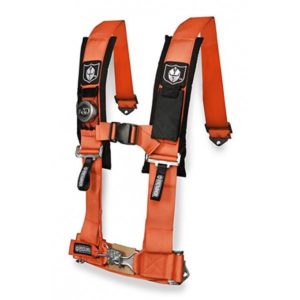 Ремень безопасности 4х точечный оранжевый Pro Armor для UTV Ширина 2" (5см) A114220OR
